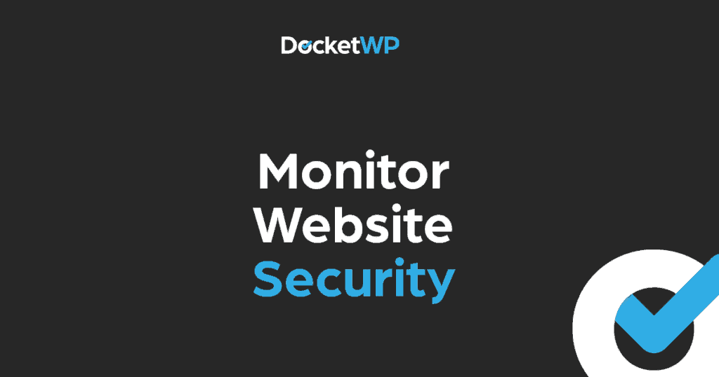 Monitor Website Security